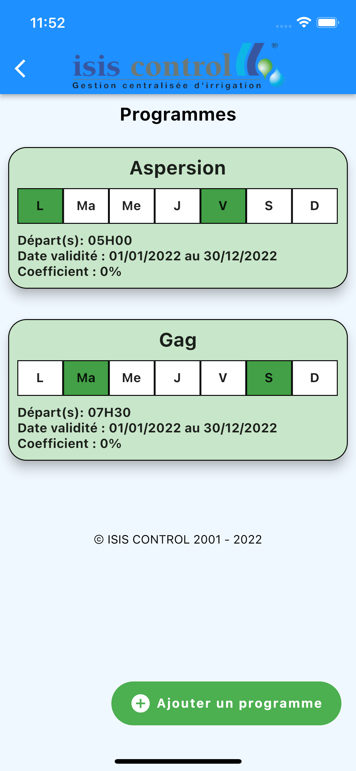 Gestion réseaux